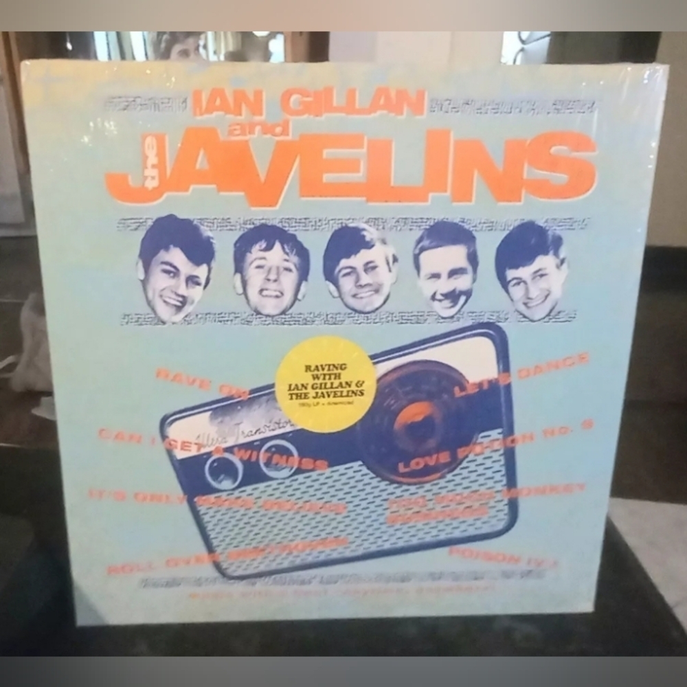 Raving With Ian Gillan & the Javelins LP Record Vinyl German IMPORT mp3 Download